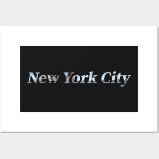 New York City Text 2 Posters and Art